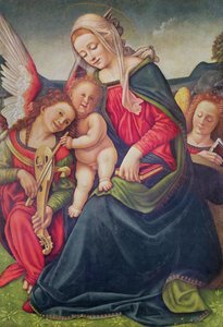 Vergine con Bambino e angeli musicisti